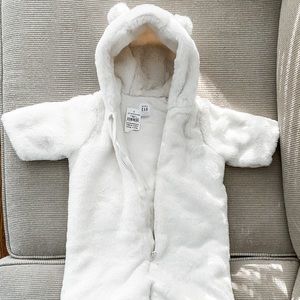Baby Gap Faux Fur Snow suit